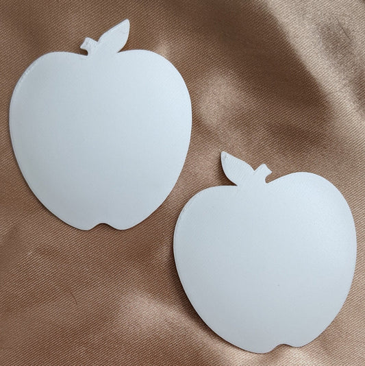 Apple Pastie Bases - 1 pair - Pick a color - Multiple sizes - Burlesque DIY