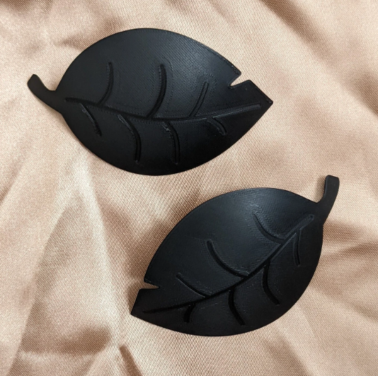 Fall Leaf Pastie Bases - 1 pair - Pick a color - Multiple sizes - Burlesque DIY